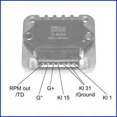 Коммутатор зажигания HUCO 138004
