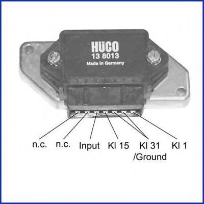 Коммутатор зажигания HUCO 138013