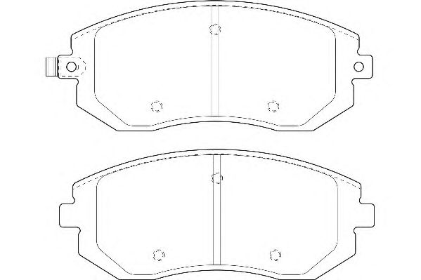 Тормозные колодки WAGNER WBP23865A