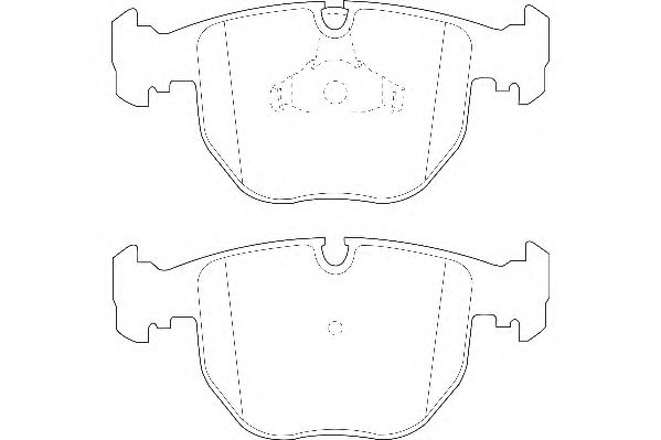 Тормозные колодки WAGNER WBP21486A