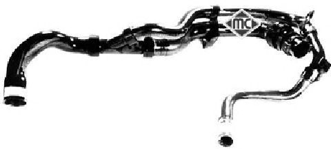 Шланг радиатора Metalcaucho 08436