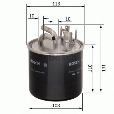 Топливный фильтр BOSCH 0 450 906 458