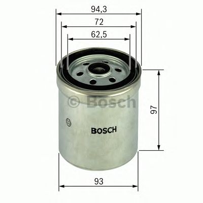 Топливный фильтр BOSCH 1 457 434 452