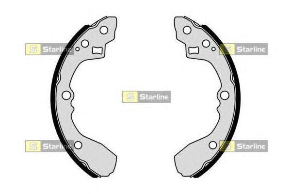 Тормозные колодки STARLINE BC 01054