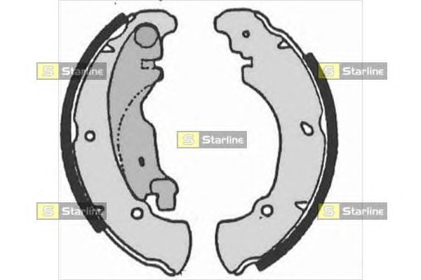 Тормозные колодки STARLINE BC 07160