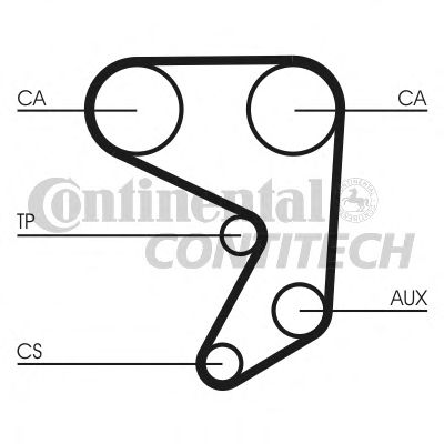 Ремень ГРМ CONTITECH CT598