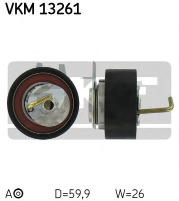 Натяжной ролик ремня ГРМ SKF VKM 13261