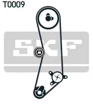 Помпа + комплект ГРМ SKF VKMC 02202