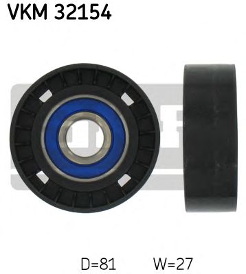 Направляющий / паразитный ролик  поликлинового ремня SKF VKM 32154