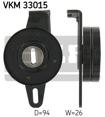 Направляющий / паразитный ролик  поликлинового ремня SKF VKM 33015