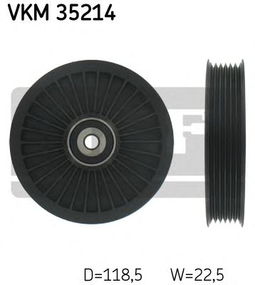 Направляющий / паразитный ролик поликлинового ремня SKF VKM 35214