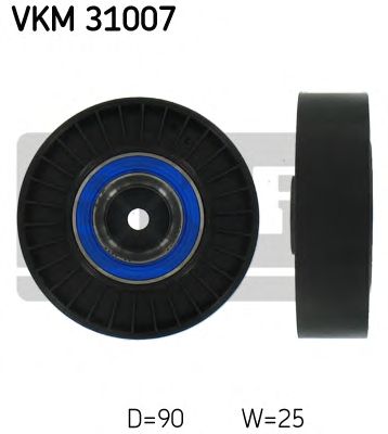 Направляющий / паразитный ролик поликлинового ремня SKF VKM 31007