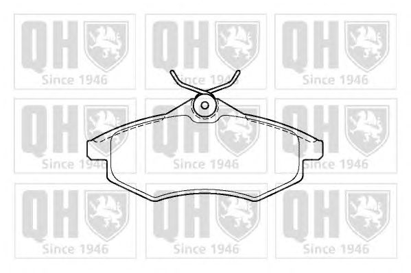 Тормозные колодки QUINTON HAZELL BP1350
