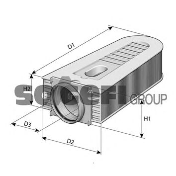 Воздушный фильтр FRAM CA10877