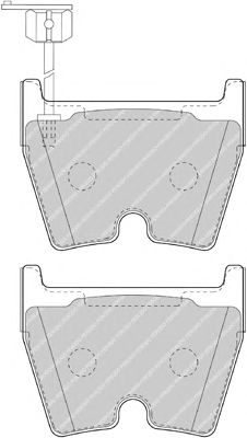 Тормозные колодки FERODO FDB4165