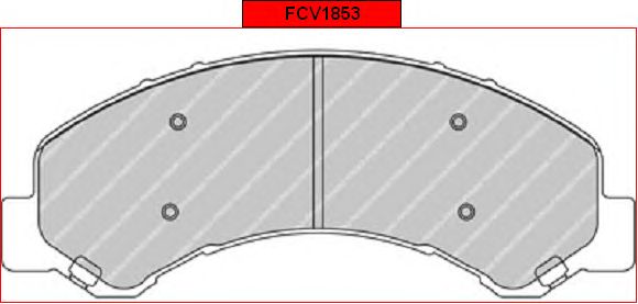 Тормозные колодки FERODO FCV1853