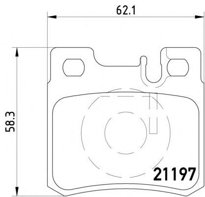 Тормозные колодки MINTEX MDB1565