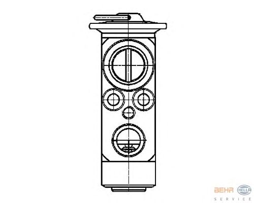 Расширительный клапан, кондиционер HELLA 8UW 351 239-401