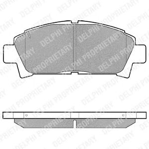 Тормозные колодки DELPHI LP940
