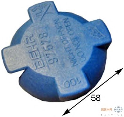 Пробка расширительного бачка HELLA 8MY 376 780-591