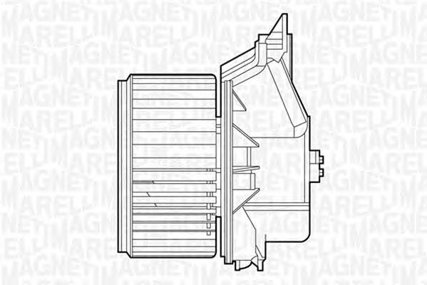 Вентилятор отопителя MAGNETI MARELLI 069412527010