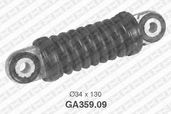 Натяжной ролик поликлинового ремня SNR GA359.09