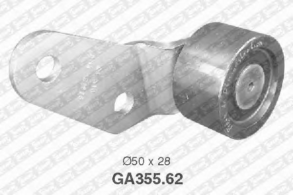 Направляющий / паразитный ролик поликлинового ремня SNR GA355.62