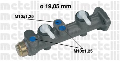 Главный тормозной цилиндр METELLI 05-0021