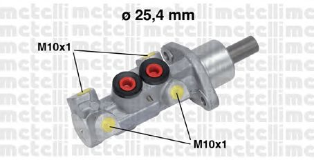 Главный тормозной цилиндр METELLI 05-0604