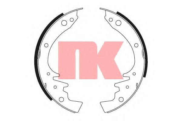 Тормозные колодки NK 2748243
