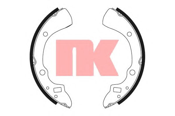 Тормозные колодки NK 2732359