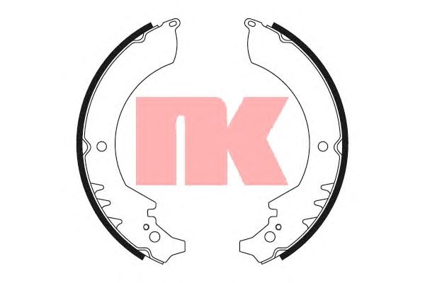 Тормозные колодки NK 2751419