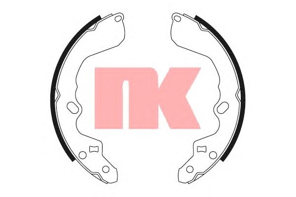 Тормозные колодки NK 2732622