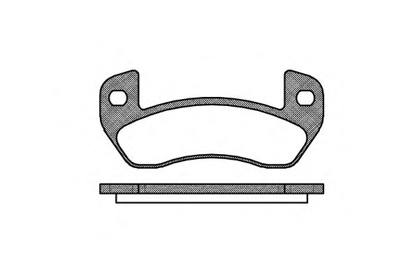 Тормозные колодки REMSA 1152.00