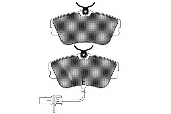 Тормозные колодки QH International BP1275