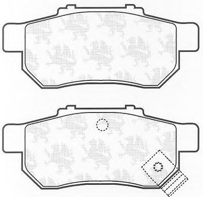Тормозные колодки QH International BP836