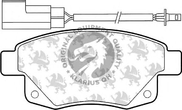 Тормозные колодки QH International BP1530