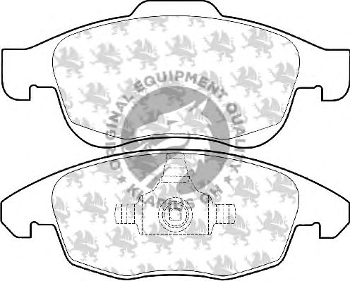 Тормозные колодки QH International BP1561