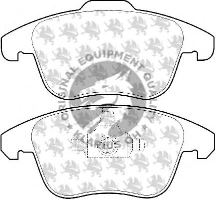 Тормозные колодки QH International BP1563