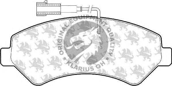 Гальмівні колодки QH International BP1575
