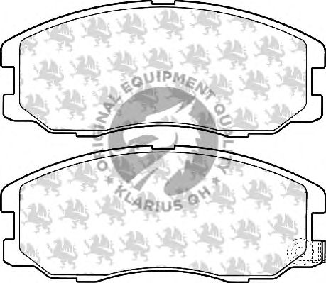 Тормозные колодки QH International BP1579