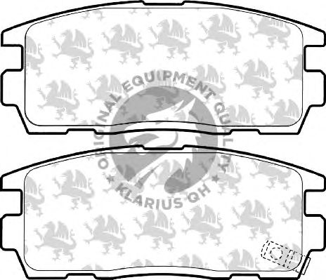 Тормозные колодки QH International BP1580