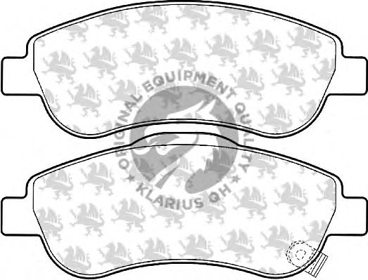 Тормозные колодки QH International BP1632