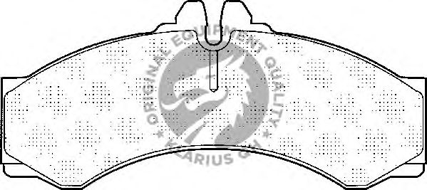 Тормозные колодки QH International BP878