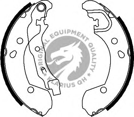 Тормозные колодки QH International BS1153