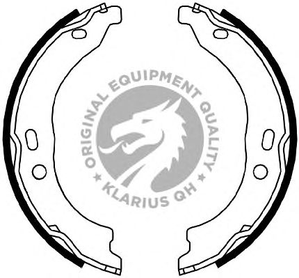 Тормозные колодки ручника QH International BS1184