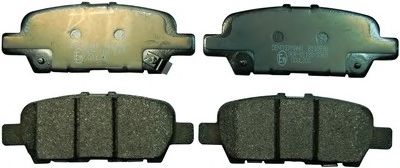 Тормозные колодки DENCKERMANN B110998