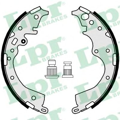 Тормозные колодки LPR 01035