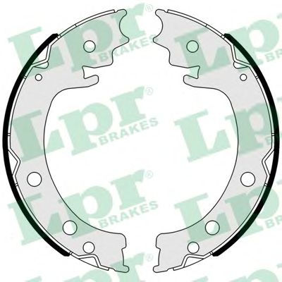 Тормозные колодки ручника LPR 01041