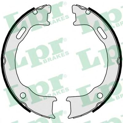 Тормозные колодки ручника LPR 01058